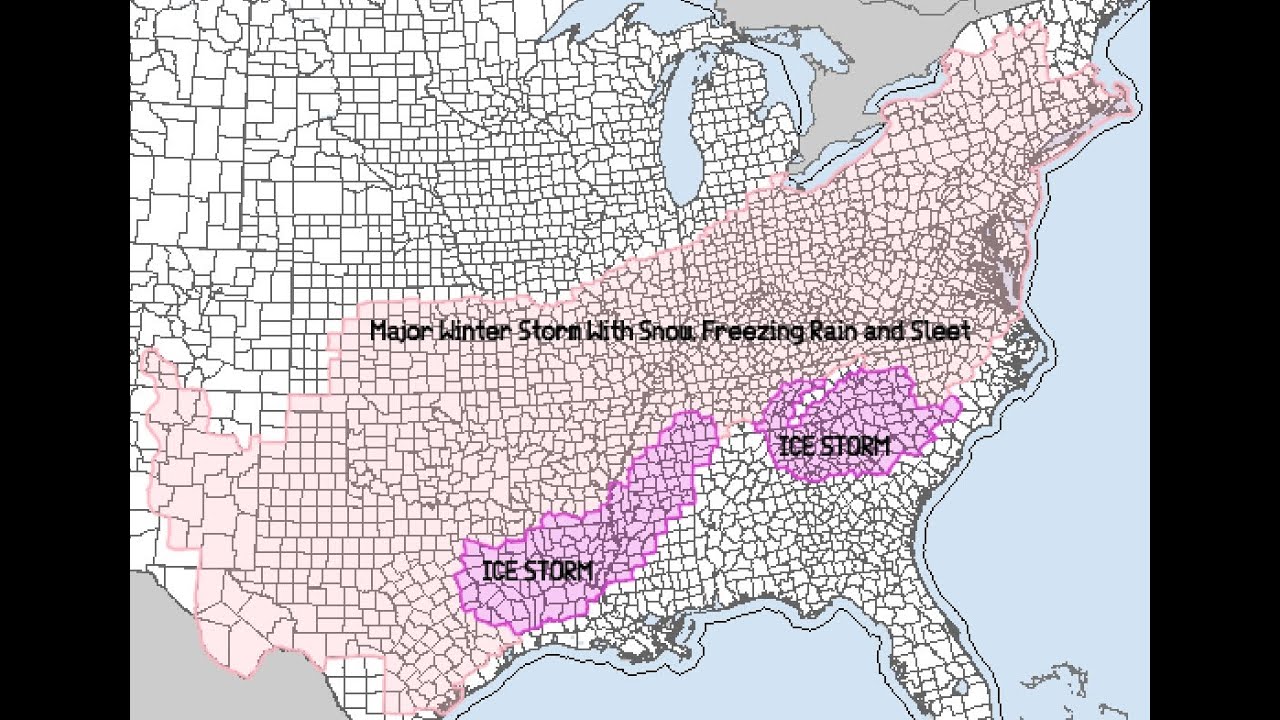 January 24 2026 Major Winter Weather Coverage - YouTube