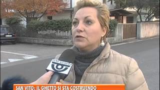 BASSANO TG - 07/12/2015 - SAN VITO: IL GHETTO SI STA COSTRUENDO