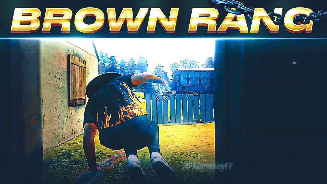 BROWN RANG   FREE FIRE CAPCUT EDIT  