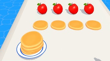 Pancake Run - All Levels Gameplay (Level 65-68)