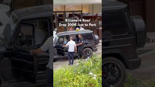 Billionaire boss tips 200€ valet just to park #monaco