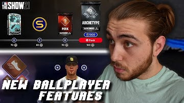 5 NEW Create A Ballplayer Features! Story Mode: Road To The Show New Features! MLB The Show 21