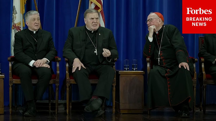 JUST IN: U.S. Conference Of Catholic Bishops Speaks To Reporters After American Pope Leo XIV Elected