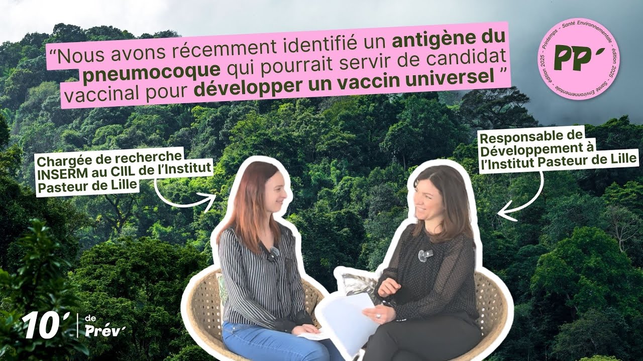 Youtube Video: Pneumocoque et environnement : quels liens ? - Laurye Van Maele - 10' de prév'