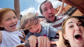 BEST DiSNEY DAY EVER!!  Family Vacation to Magic Kingdom with Adley Niko and Navey riding new rides!