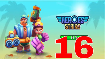 Heroes Strike - 3v3 Moba Brawl Shooting IOS-Android-Review-Gameplay-Walkthrough-Part #16