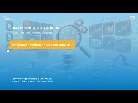 01.  Pengenalan Python untuk Data Analisis