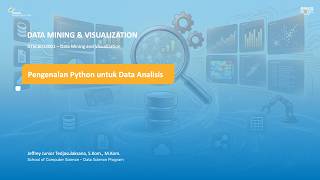 Information 01.  Pengenalan Python untuk Data Analisis Update