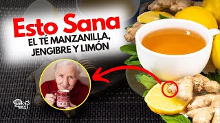 🌿🌼 ENFERMEDADES que SANAN con la Manzanilla, Jengibre y Limón, Como Consumirla 🌼🌿