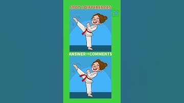 Spot the 3 differences in 15 seconds!!