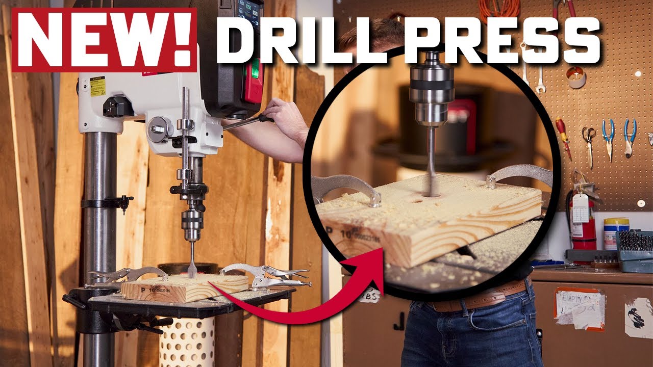 The NEW JET 20" Smart Drill Press - Effortless Setup, Flawless Results! | JET2060
