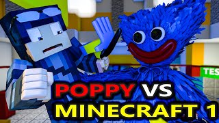 NEW Poppy Playtime in MINECRAFT! Steve Vs Huggy Wuggy Minecraft Animation Monster Movie Story