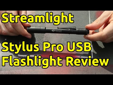 Streamlight Stylus Pro USB Flashlight Review