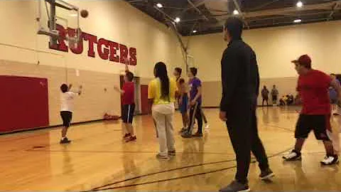 Unified basketball practice