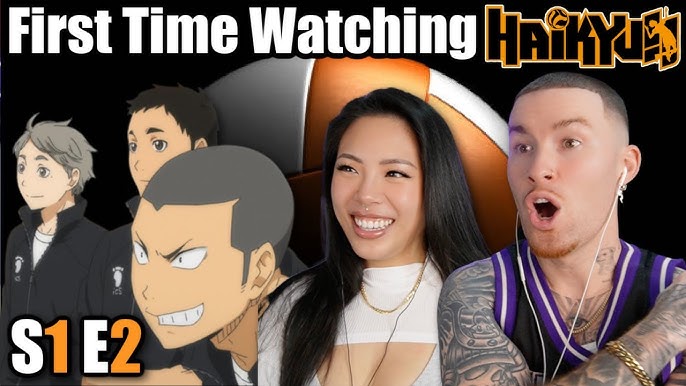 THIS IS EPIC!! - MY FIRST TIME WATCHING HAIKYUU!! - Haikyuu! Episode 1  REACTION!! 