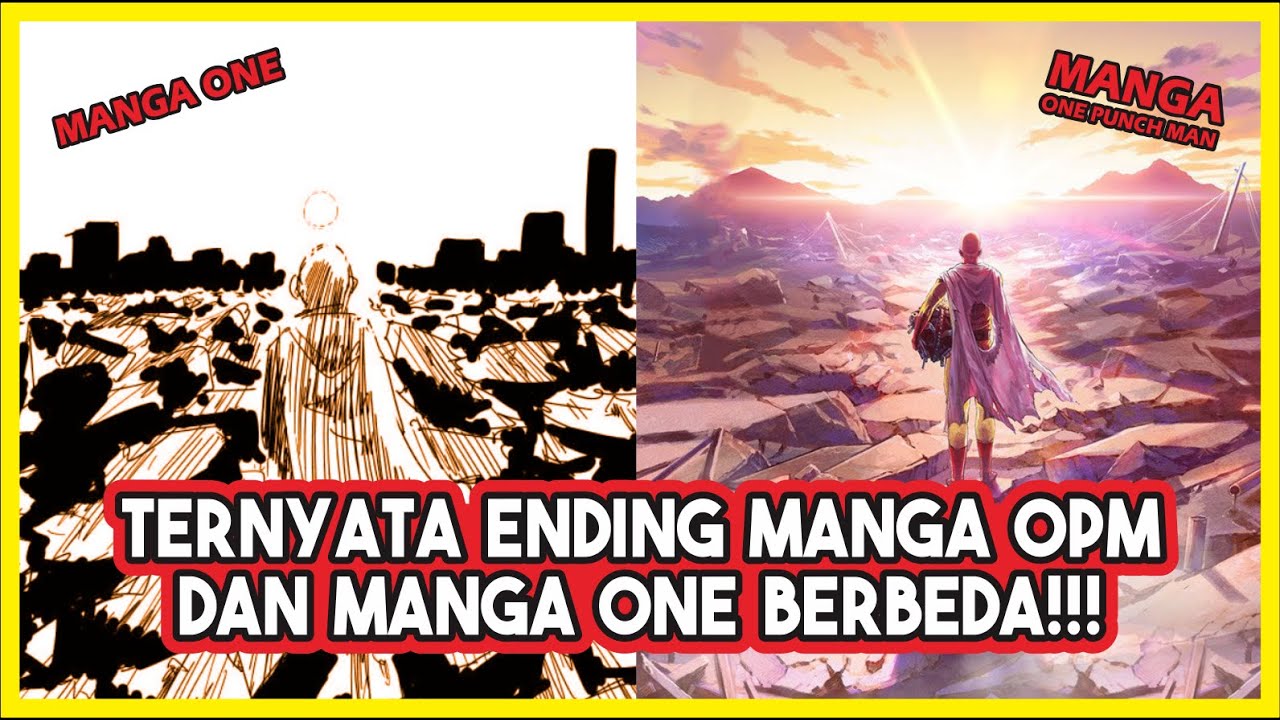 TERNYATA ENDING Manga One Punch Man Arc Asosiasi Monster dengan