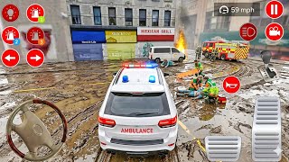 Mobil Ambulance Balap Misi Penjemputan Korban - Mobil Balap Simulator - Android Gameplay HD 2797 screenshot 4