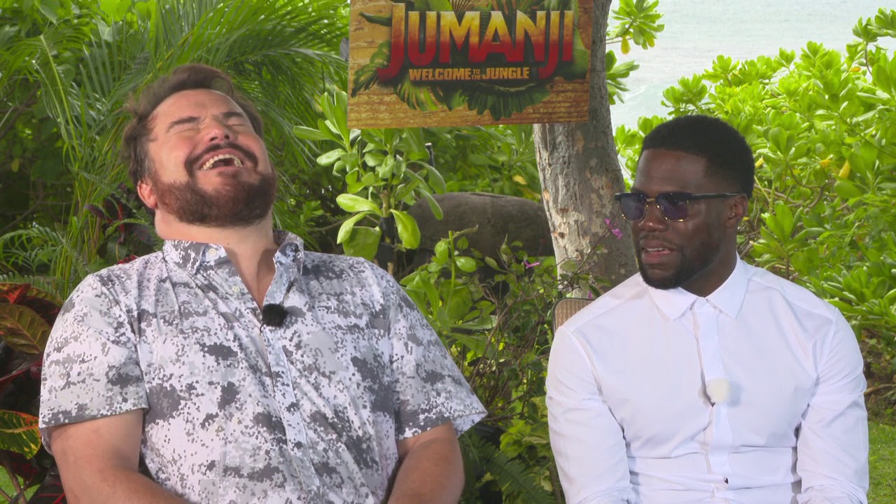 jumanji  Kevin Hart "Fridge/Franklin ’Moose’ Finbar" - Jack Black - "Bethany/Prof. Shelly Oberon"