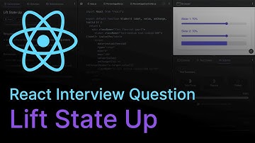 Lift State Up - React Coding Interviewvraag
