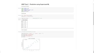 The Sparks Foundation : GRIP Task 1 - Prediction using Supervised ML