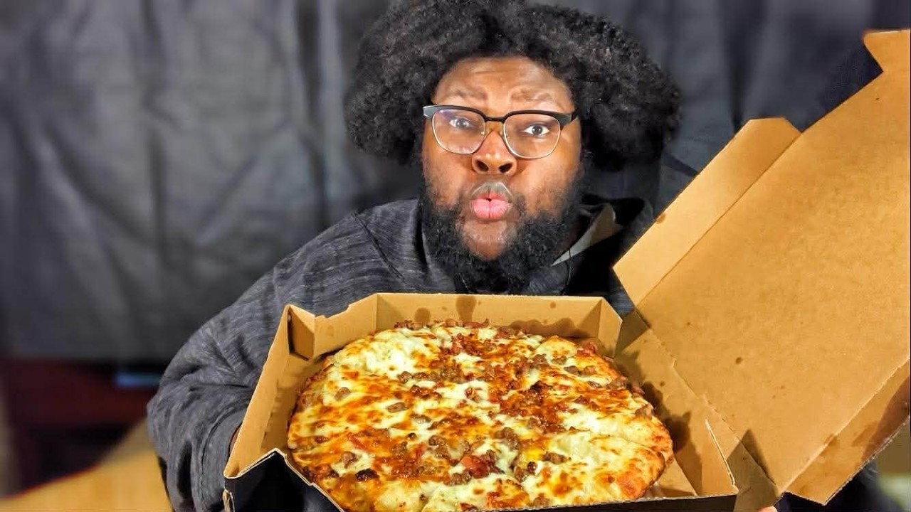 Delicious Dominos Pizza Mukbang | No Talking