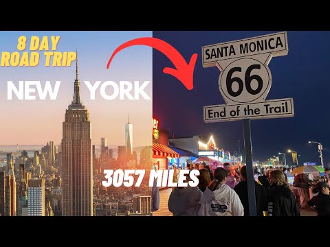 New York City to Los Angeles California : Complete Cross Country Road Trip