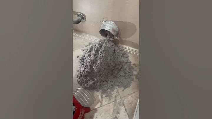 This dryer vent wasn’t cleaned for 30 years! 🤯 #oddlysatisfying #dryerventcleaning #vacuumtherapy