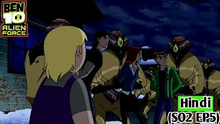 Ben 10 New Episode ll Ben 10 alien force ll Season 2 Episode 5 in Hindi