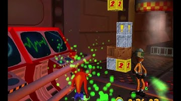 Crash Bandicoot The Wrath of Cortex (GCN) (Part 45/56) Fahrenheit Frenzy Time Trial