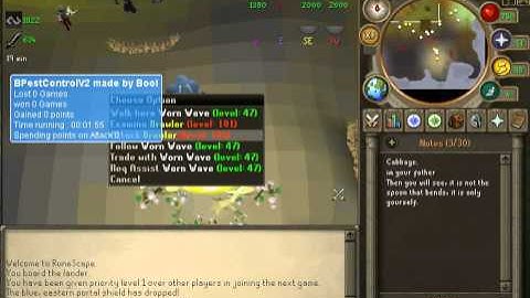 runescape pest control bot
