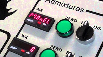 Concrete Rhino Manual Panel - Setting Admixture Counters