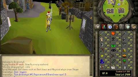 New runescape private server DiversityX Webclient!