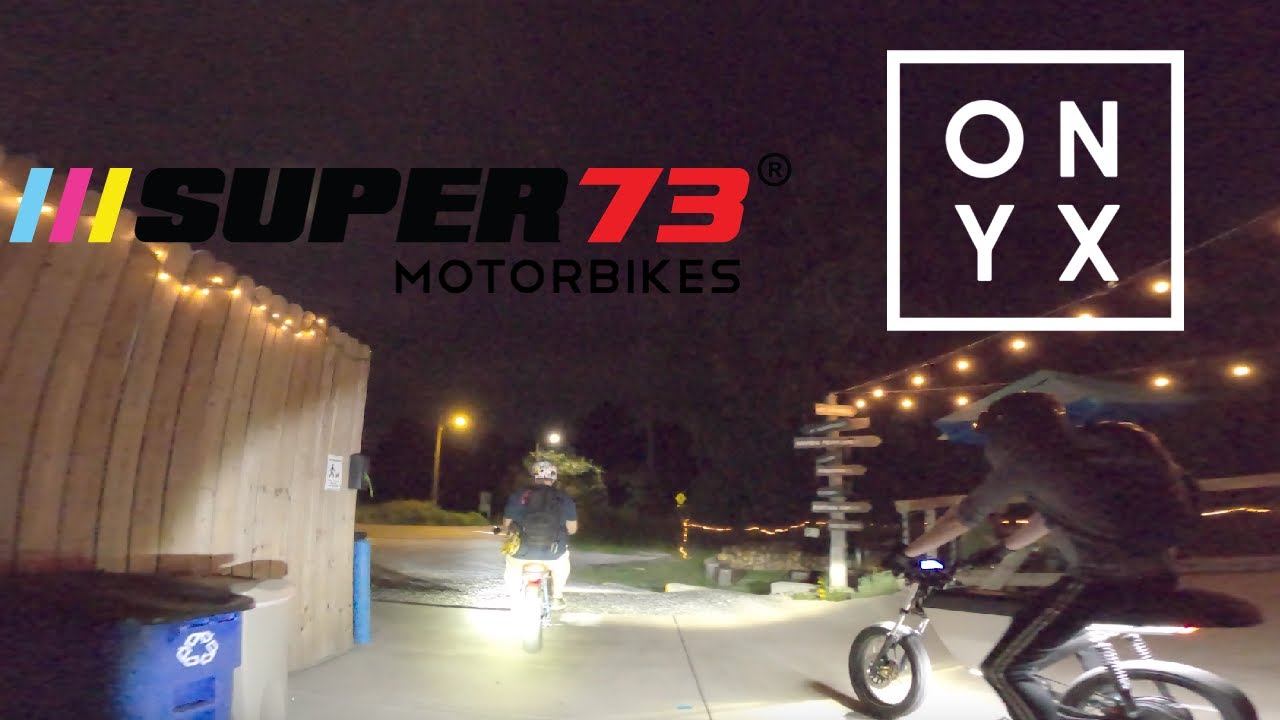 NIGHT GROUP RIDE ONYX RCR SUPER 73 OG SUPER73 S2 CHARLOTTE NC