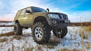 CRAZY NISSAN Patrol vs TOYOTA 70 vs LEXUS RX 350 vs NIVA vs UAZ [MUD OFF Road]