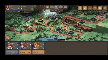 Tap Defenders (2017) - Mobile Gameplay