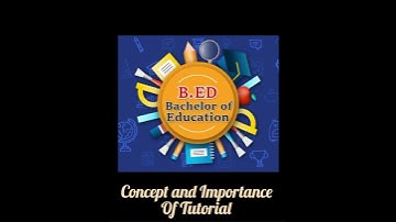 Concept and Importance of tutorial #gndu #bestnotes #handwritten #sem2 #tutorials #viral #best