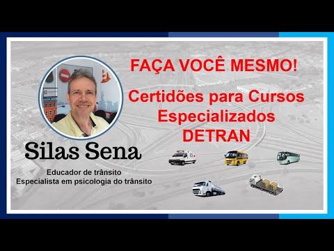 Como emitir certidões DETRAN / Silas Sena