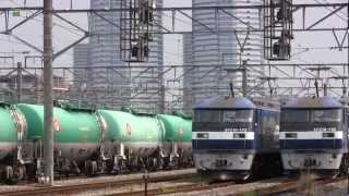 JR貨物 5763レ EF210-173 牽引　石油専用列車