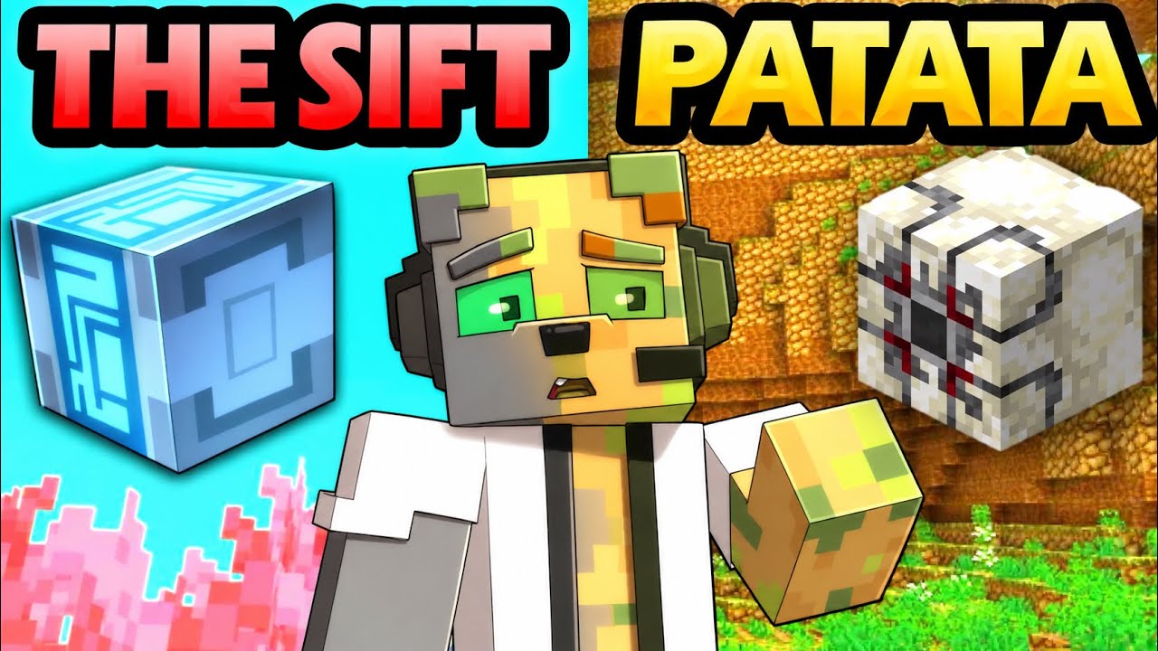 Minecraft SPOILEÓ THE SIFT en la VERSIÓN PATATA! 😱