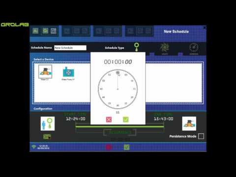 GroLab - Programación de horarios (Schedules)