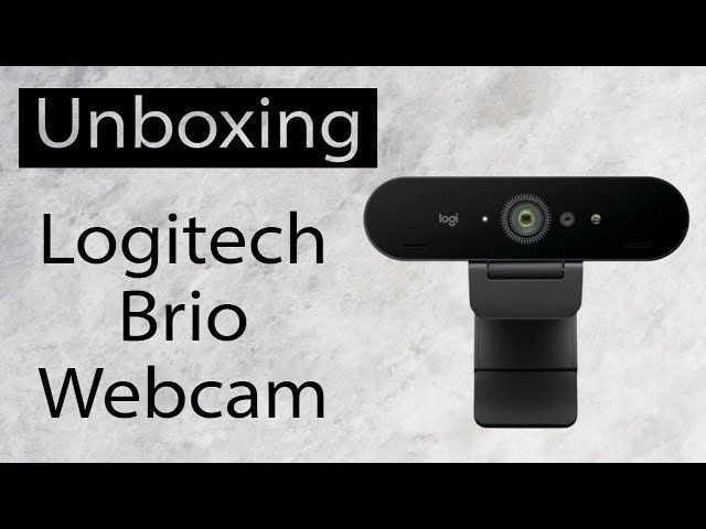 The BEST 4K webcam - welcome to Logitech Brio 