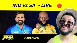 IND vs SA 🔴 LIVE 🔴 Match 37 -  LIVE SCORE  ft. ODI WC 2023 -  🥳 - Kandy G