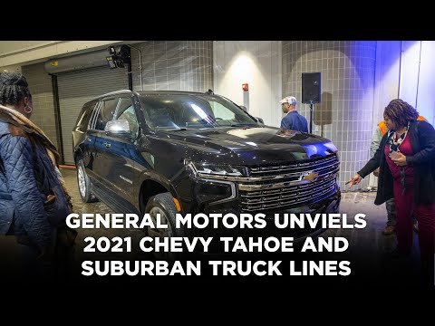 General Motors takes wraps off next-generation, Texas-made Chevy Tahoe and Suburban SUVs