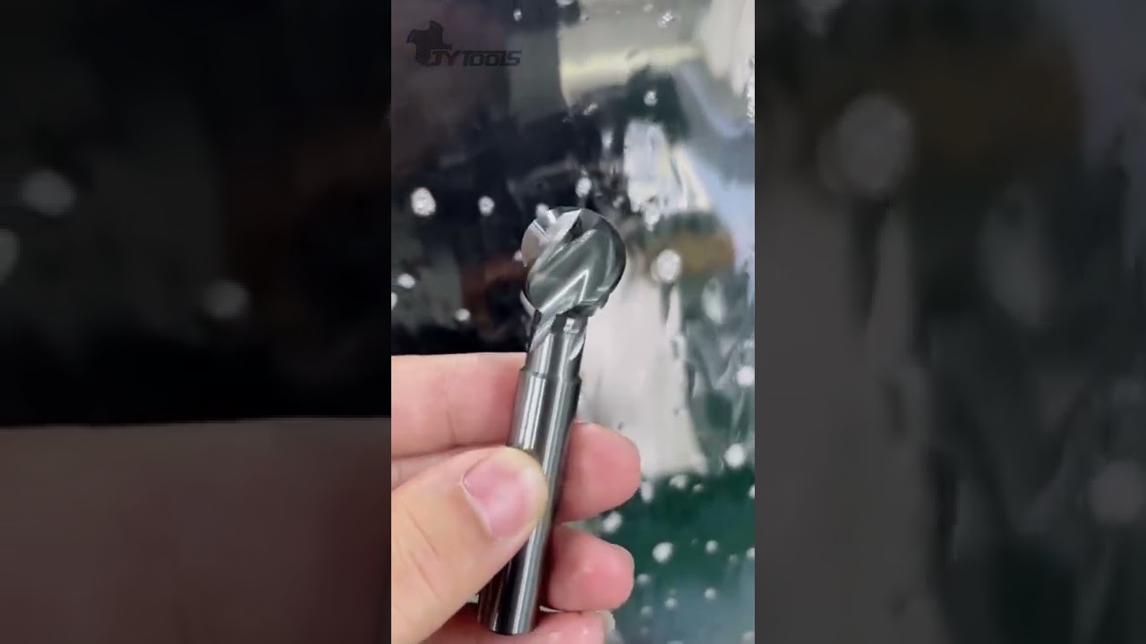 "The milling cutter that eats" - SR ball cutter