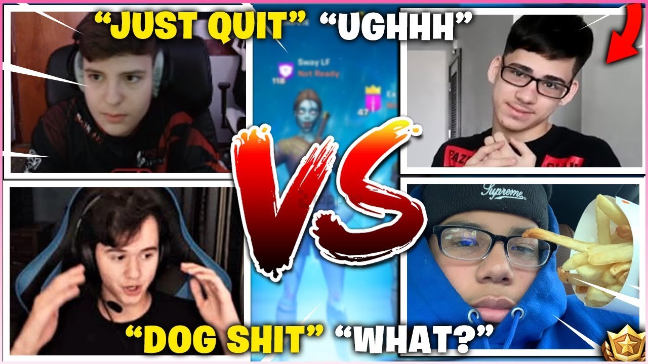 BUGHA VS FaZe SWAY *FINALLY* HAPPENS! BUGHA TEAM Destroyed SWAY Team IN 3v3 WAGER!