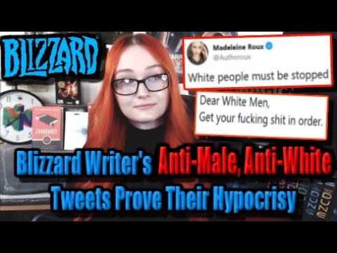 Blizzard Writer MOCKS Fans After Anti-Male Anti-White Tweets Surface