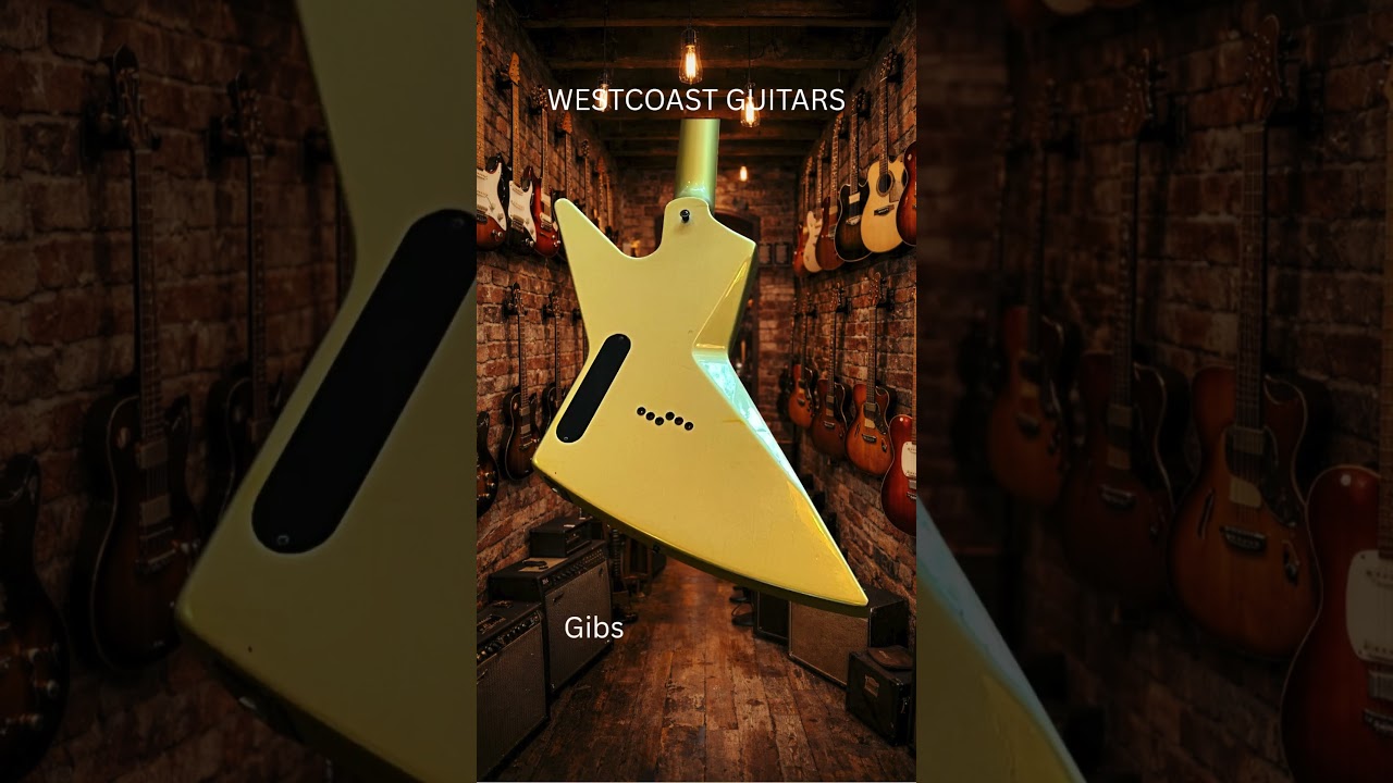 Gibson Explorer E90 Matthias Jabs ‪@gibson‬ ‪@gibsonguitar