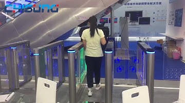 Automatic Customized Swing Barrier Gate With QR Code Reader