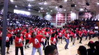 Santaluces Teachers Flash Mob Pep Rally 4-6-12
