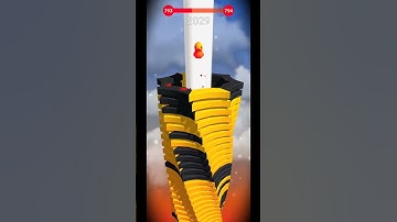 STACK BALL 3D GAMEPLAY 💪 LEVEL  793😀😃😄😁#shorts #shortsfeed